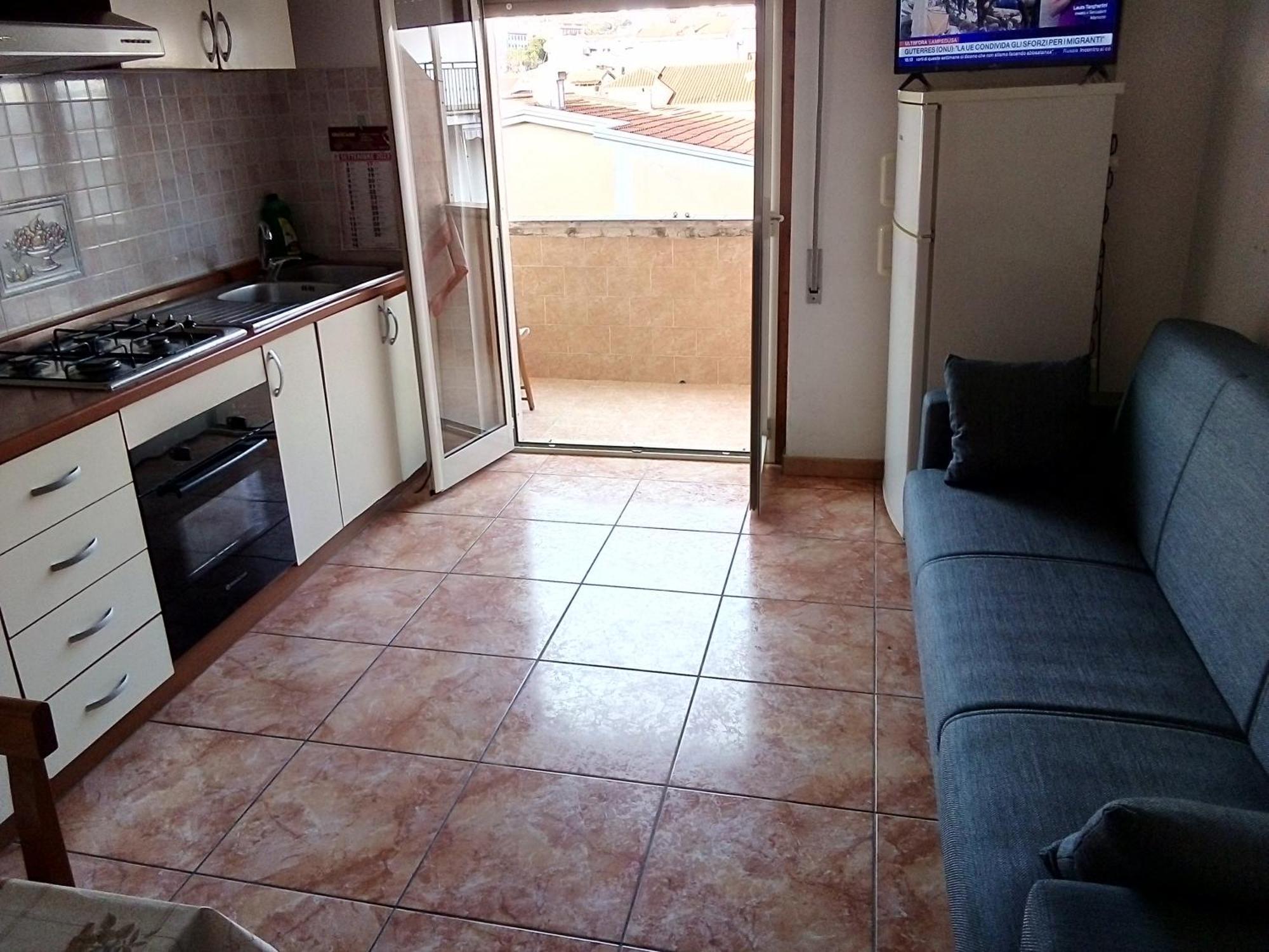 Casa Al Mare A Scalea Lägenhet Exteriör bild