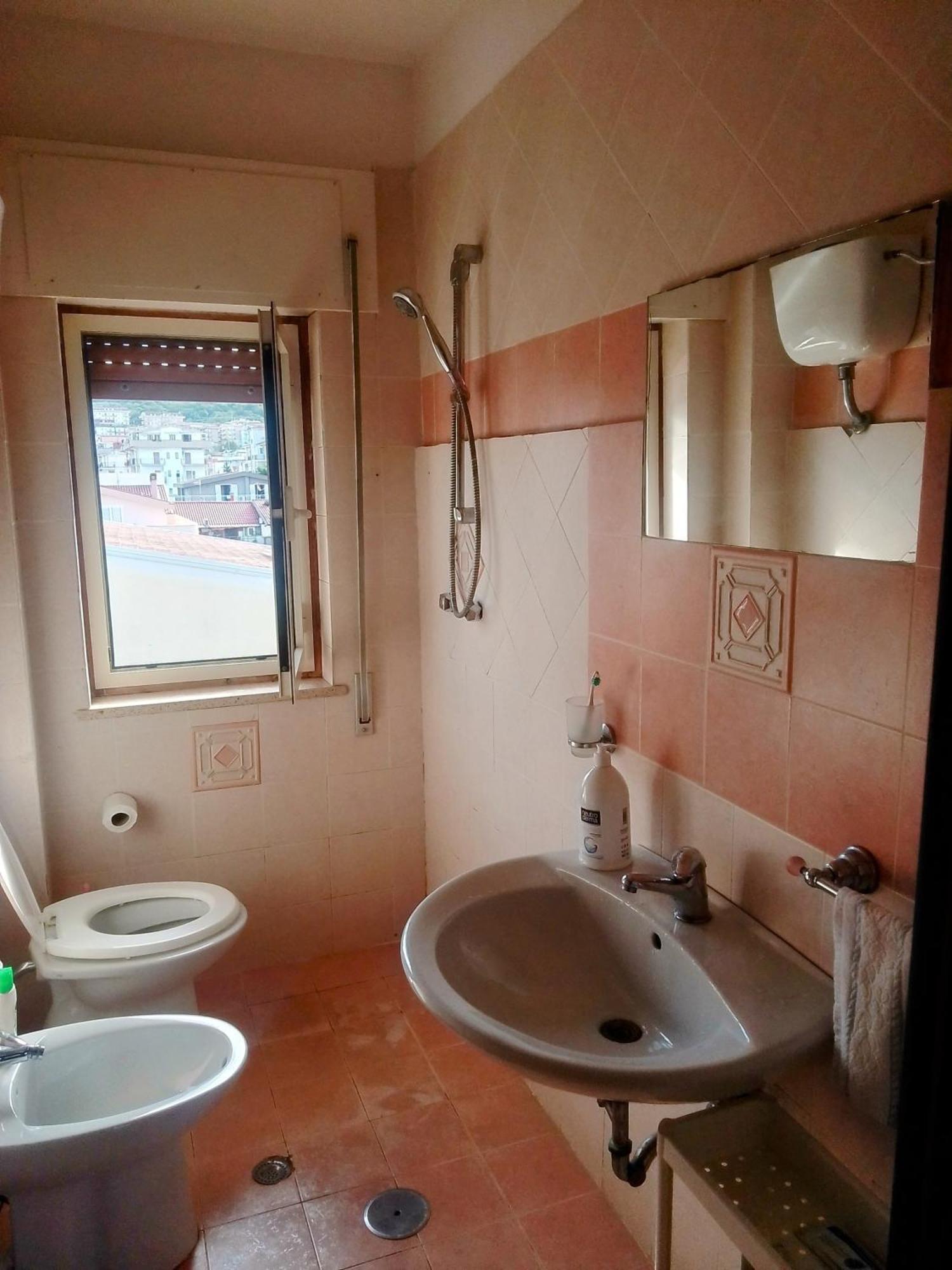 Casa Al Mare A Scalea Lägenhet Exteriör bild